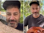 Jimmy Kimmel shared Thanksgiving pics on his Instagram. Jimmy Kimmel shared Thanksgiving pics on his Instagram.