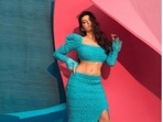 Nora Fatehi is the bawse lady in a sky blue co-ord set(Instagram/@norafatehi) Nora Fatehi is the bawse lady in a sky blue co-ord set(Instagram/@norafatehi)