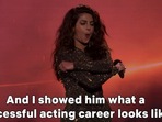 Priyanka Chopra during the Jonas Brothers Family Roast. Priyanka Chopra during the Jonas Brothers Family Roast.