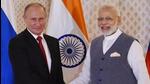 The last annual summit between India and Russia was held during PM Modi’s visit to Vladivostok in September 2019. This will also be the first face-to-face meeting between the two leaders since their discussions on the margins of the Brics Summit in Brasilia in November 2019. (PTI PHOTO.) The last annual summit between India and Russia was held during PM Modi’s visit to Vladivostok in September 2019. This will also be the first face-to-face meeting between the two leaders since their discussions on the margins of the Brics Summit in Brasilia in November 2019. (PTI PHOTO.)