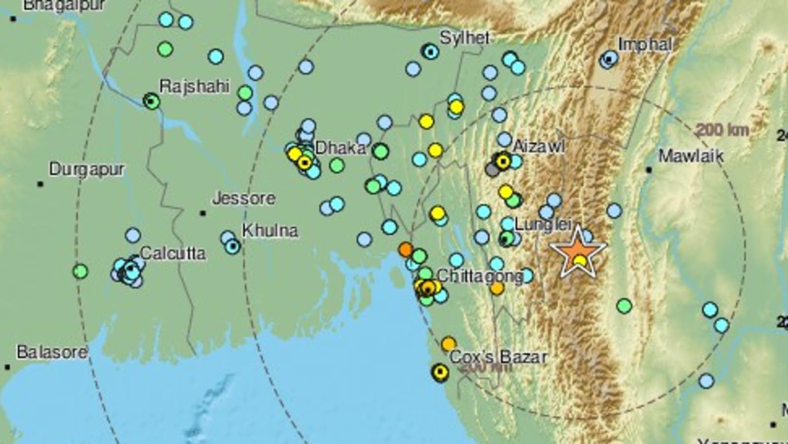 Magnitude 6 earthquake rocks IndiaMyanmar border; tremors felt in