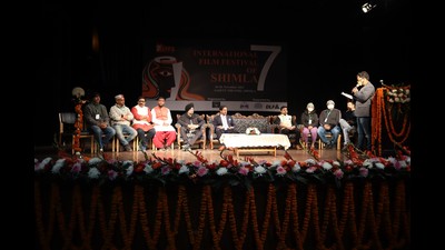 A three-day 7th International Film Festival of Shimla began at the historic Gaiety Theatre on Friday. (HT Photo)