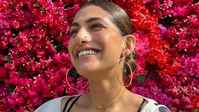 Kubbra Sait was styled by celebrity fashion stylists Sanam Ratansi and Saumya Santosh. (Instagram/kubbrasait) Kubbra Sait was styled by celebrity fashion stylists Sanam Ratansi and Saumya Santosh. (Instagram/kubbrasait)