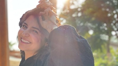 Anushka Sharma shared pictures of her soaking in the sun. Anushka Sharma shared pictures of her soaking in the sun.