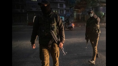 Shops in most of the areas of Srinagar downtown and some pockets the civil lines remained shut over the killing of militants in the Rambagh encounter. (AP File Photo)