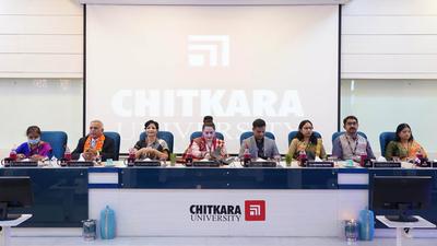 Chitkara University is the coordinating institution of the international Edu-reform project that will help mitigate the impact of the fourth industrial revolution in India by promoting pedagogical tools to encourage deep learning among secondary school students. (HT Photo) Chitkara University is the coordinating institution of the international Edu-reform project that will help mitigate the impact of the fourth industrial revolution in India by promoting pedagogical tools to encourage deep learning among secondary school students. (HT Photo)