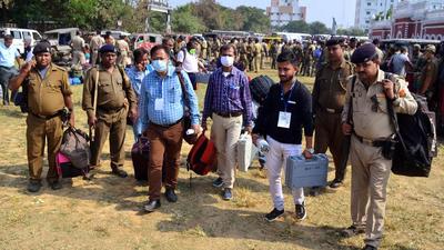 On Thursday, polls were held to nearly 334 seats in the urban local bodies, which include 13 municipal councils, six nagar panchayats and 51 wards of the Agartala Municipal Corporation. (ANI PHOTO.) On Thursday, polls were held to nearly 334 seats in the urban local bodies, which include 13 municipal councils, six nagar panchayats and 51 wards of the Agartala Municipal Corporation. (ANI PHOTO.)