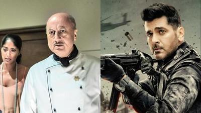Actor Anupam Kher and Arjan Bajwa in stills from Hotel Mumbai and State of Siege 26/ 11. Actor Anupam Kher and Arjan Bajwa in stills from Hotel Mumbai and State of Siege 26/ 11.