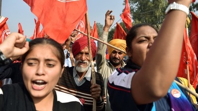 Chief Minister Arvind Kejriwal on November 26 said that farmers of the country have taught us all how to fight for the right with patience. (ANI)