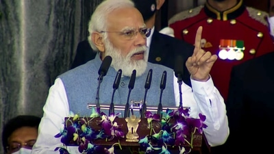 Prime Minister Narendra Modi in Parliament on the occasion of Constitution Day on Friday. (ANI) Prime Minister Narendra Modi in Parliament on the occasion of Constitution Day on Friday. (ANI)