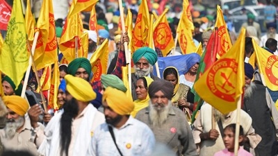 Speaking to news agency ANI, Kawarveer Singh, a farmer from Pilibhit district, said, "In the last one year, during the protest, almost two farmers have died per day at Delhi borders while agitating against the farm laws. The future generation would understand that how farming and land were saved by the farmers." (AFP)