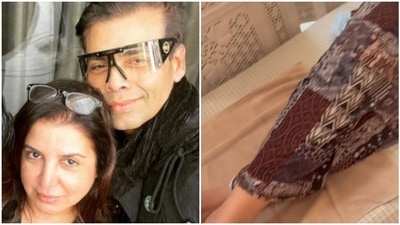 Karan Johar shared a video featuring Farah Khan. Karan Johar shared a video featuring Farah Khan.