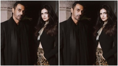 Fashionistas Arjun and Gabriella looked stunning together. (Instagram/@gabriellademetriades) Fashionistas Arjun and Gabriella looked stunning together. (Instagram/@gabriellademetriades)