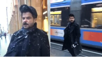Actor Anil Kapoor posts video from his last day in Germany. (Instagram)