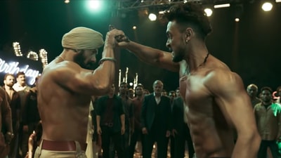 Antim The Final Truth movie review: Salman Khan and Aayush Sharma in the movie. Antim The Final Truth movie review: Salman Khan and Aayush Sharma in the movie.