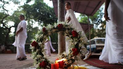 A tribute being paid to the victims of Mumbai Terror Attacks at Cama Hospital in Mumbai (Hindustan Times) A tribute being paid to the victims of Mumbai Terror Attacks at Cama Hospital in Mumbai (Hindustan Times)