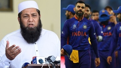 Inzamam-Ul-Haq claims India were under the pump even before the match against Pakistan began. (Getty Images) Inzamam-Ul-Haq claims India were under the pump even before the match against Pakistan began. (Getty Images)