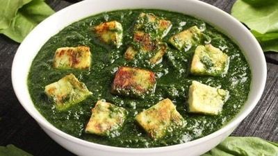 Winter is the best time to have some palak paneer. (Pinterest) Winter is the best time to have some palak paneer. (Pinterest)