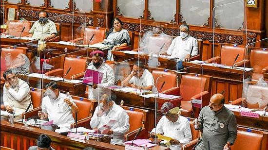 The biennial election to the Karnataka Legislative Council from 20 Local Authorities’ Constituencies for 25 seats, due to retirement of sitting members, will be held on December 10. (Representative use)