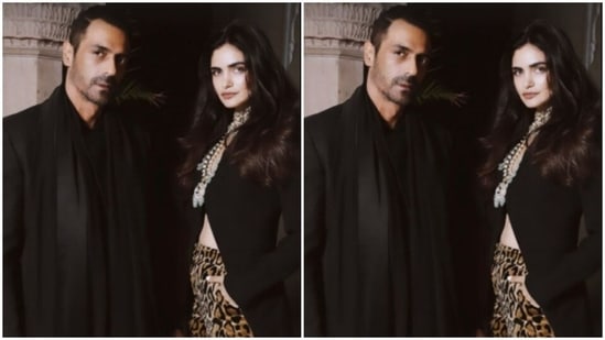 Fashionistas Arjun and Gabriella looked stunning together.(Instagram/@gabriellademetriades)
