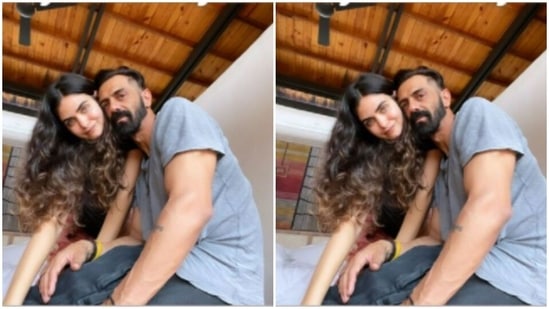 Another stunning picture of Arjun and Gabriella from their home diaries.(Instagram/@gabriellademetriades)