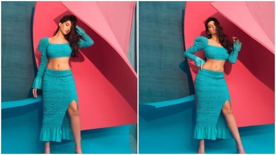 Nora fatehi  Stylish women fashion, Skirt fashion, Fashion