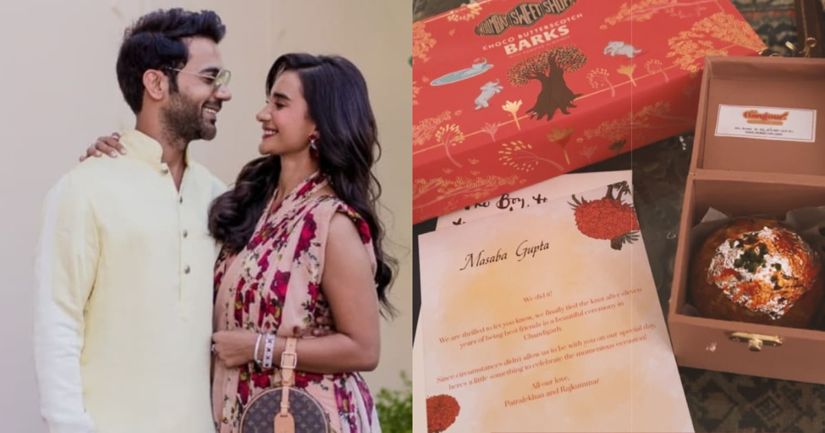 Rajkummar Rao and Patralekhaa tied the knot earlier this month. Rajkummar Rao and Patralekhaa tied the knot earlier this month. 