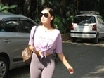 Nora Fatehi's fashion game is always on point. Be it posing pretty for fashion photoshoots, or stepping out on the streets of Mumbai to run personal errands – Nora always puts her sartorial foot forward. On Saturday, Nora Fatehi was spotted by paparazzi in Khar.(HT Photos/Varinder Chawla) Nora Fatehi's fashion game is always on point. Be it posing pretty for fashion photoshoots, or stepping out on the streets of Mumbai to run personal errands – Nora always puts her sartorial foot forward. On Saturday, Nora Fatehi was spotted by paparazzi in Khar.(HT Photos/Varinder Chawla)