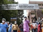 The two North MCD run civic hospitals, Hindu Rao and Kasturba hospital, have been witnessing three-hour pen down strike and protests from doctors, nurses and paramedical staff from last two weeks. (ANI) The two North MCD run civic hospitals, Hindu Rao and Kasturba hospital, have been witnessing three-hour pen down strike and protests from doctors, nurses and paramedical staff from last two weeks. (ANI)