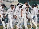 KS Bharat donned the wicketkeeping gloves for India for the first time in Tests.&nbsp;
