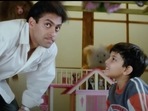 Salman Khan and Aditya Narayan in Jab Pyaar Kisise Hota Hai.