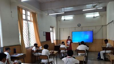 Mumbai school has roped in parents to work on SOPs to clear their angst about starting physical classes. (Sourced) Mumbai school has roped in parents to work on SOPs to clear their angst about starting physical classes. (Sourced)