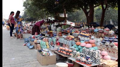 The Banjara market is located at Sector 56 in Gurugram. (HT Archive) The Banjara market is located at Sector 56 in Gurugram. (HT Archive)