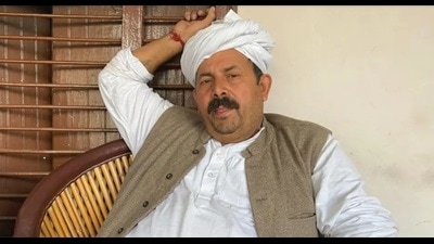 Tikait was speaking with mediapersons in Baraut town, in Bagpat district (HT File Photo)
