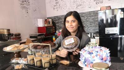Tricity buzz: Angel D’Souza, 21, recently opened the tricity’s first mental health café, Your Sugar Daddy, in Phase 2, Mohali. (HT Photo) Tricity buzz: Angel D’Souza, 21, recently opened the tricity’s first mental health café, Your Sugar Daddy, in Phase 2, Mohali. (HT Photo)