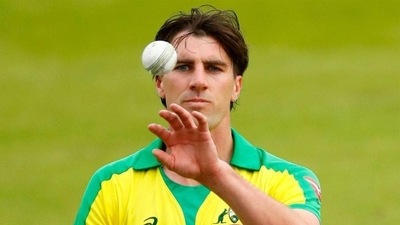 Pat Cummins will have his tail up bowling to India. (Getty Images) Pat Cummins will have his tail up bowling to India. (Getty Images)