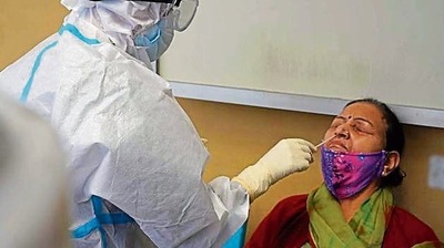 India reports 21,14 per cent less daily rise in Covid-19 cases on Saturday. (HT File Photo) India reports 21,14 per cent less daily rise in Covid-19 cases on Saturday. (HT File Photo)