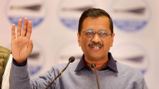 File photo of Delhi chief minister and Aam Aadmi Party national convener Arvind Kejriwal.(PTI)