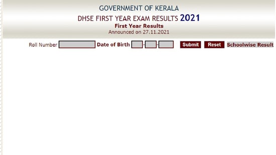 DHSE Kerala Plus One Result 2021: First year result declared, here’s direct link