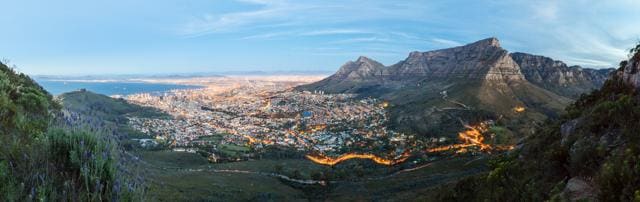 A view of Cape Town, South Africa. (Shutterstock) A view of Cape Town, South Africa. (Shutterstock)