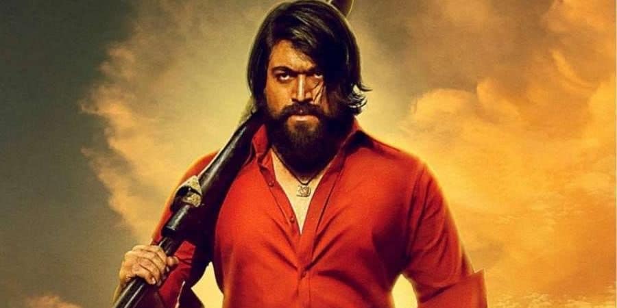 Kannada actor Yash in KGF Chapter 1 (2018), the highest-grossing Kannada film of all time. Kannada actor Yash in KGF Chapter 1 (2018), the highest-grossing Kannada film of all time.
