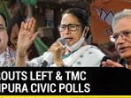 BJP ROUTS LEFT & TMC IN TRIPURA CIVIC POLLS