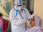 Odisha health department officials said authorities have been asked to ensure that those who show symptoms should not be allowed in schools and other institutions as per the SOP issued. (HT PHOTO.) Odisha health department officials said authorities have been asked to ensure that those who show symptoms should not be allowed in schools and other institutions as per the SOP issued. (HT PHOTO.)