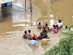 The IMD Amaravati predicted that moderate to heavy rains would continue for the next 24 hours. (Agencies file) The IMD Amaravati predicted that moderate to heavy rains would continue for the next 24 hours. (Agencies file)