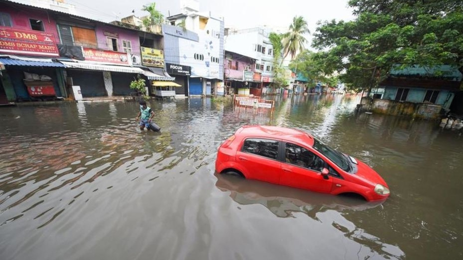 Chennai infra caves in as November rain breaks records | Latest News ...