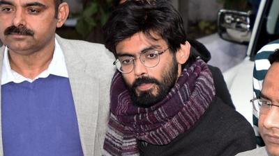 Sharjeel Imam was arrested on January 28, 2020, from Bihar’s Jehanabad district in connection with AMU speech case. (HT File)