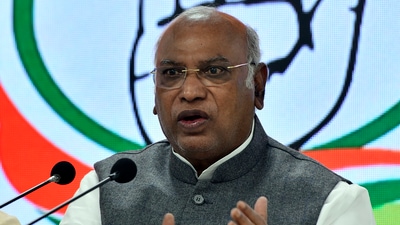File photo of Congress MP Mallikarjun Kharge. (Sanjeev Verma) File photo of Congress MP Mallikarjun Kharge. (Sanjeev Verma)
