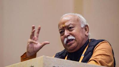RSS chief Mohan Bhagwat said Sangh is a group with a family atmosphere. (PTI) RSS chief Mohan Bhagwat said Sangh is a group with a family atmosphere. (PTI)