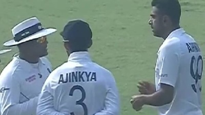 'You just can't get in the way of the non-striker': Former cricketers react to R Ashwin's controversial follow through in IND vs NZ 1st Test (TWITTER GRAB)