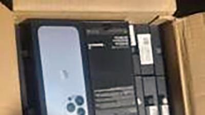 The iPhone 13 had come from Hong Kong at the air cargo complex at Mumbai airport. According to DRI, the price is worth around ₹43 crore (HT Photo) The iPhone 13 had come from Hong Kong at the air cargo complex at Mumbai airport. According to DRI, the price is worth around ₹43 crore (HT Photo)